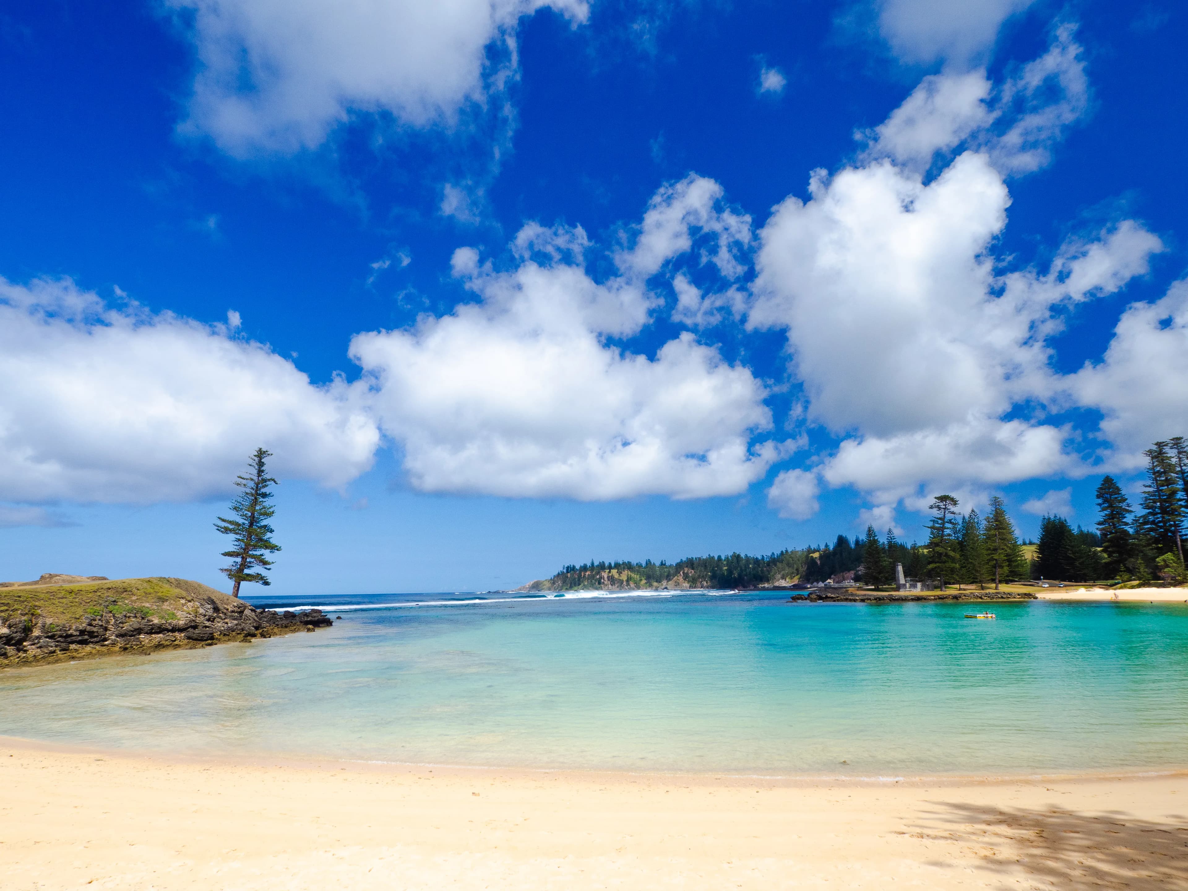 Emily Bay - one of Norfolk Island's pristine beaches